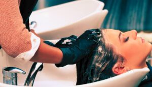 Hidratação de cabelo