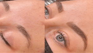 sobrencelhas de henna linda antes e depois